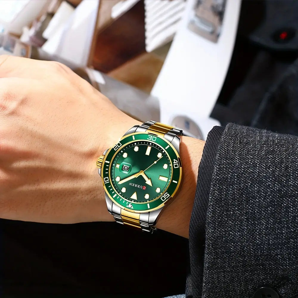 RELOJ CURREN - ORO VERDE
