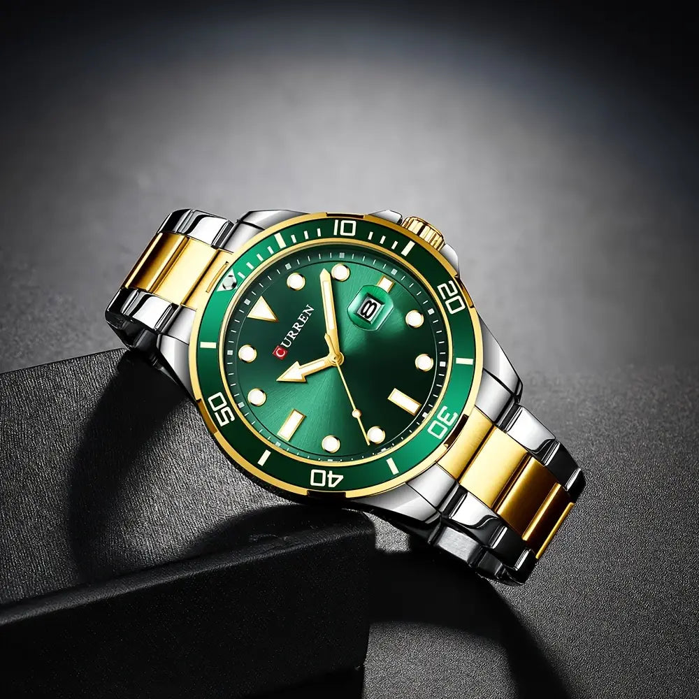 RELOJ CURREN - ORO VERDE